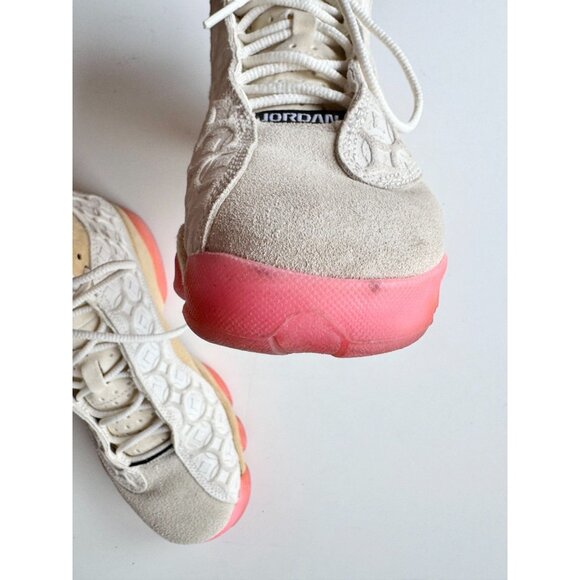 Kids' NIKE Air Jordan 13 Retro GS 'Chinese New Year' Suede Sneakers, Size 6Y - Picture 8 of 16